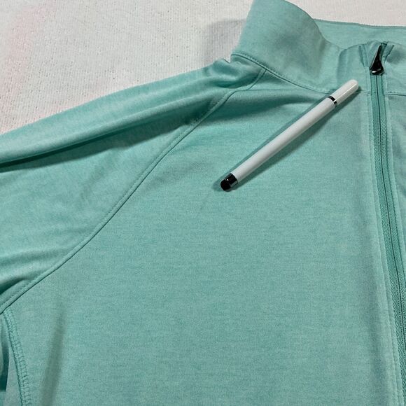 Under Armour HeatGear 1/2 Zip Pullover Light Blue XL Women's Loose Fit - Picture 6 of 7